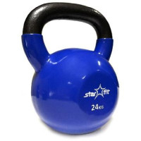 Гиря Starfit DB-401 24 кг темно-синяя Гиря Starfit DB-401 24 кг темно-синяя