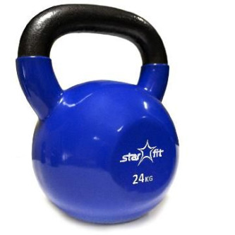 Гиря Starfit DB-401 24 кг темно-синяя