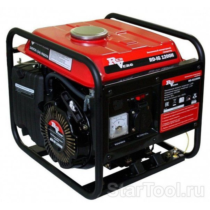 Генератор бензиновый REDVERG RD-IG3500HE Генератор бензиновый REDVERG RD-IG3500HE