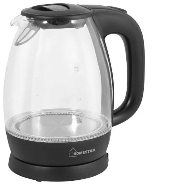 Чайник электрический HOMESTAR HS-1012 черный