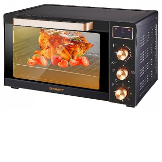 Мини-печь Kraft KF-MO3506 KGLB черный/золото