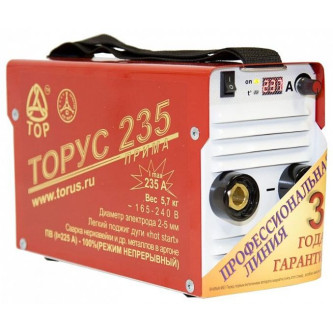 Сварочный инвертор ТОРУС 235 прима
