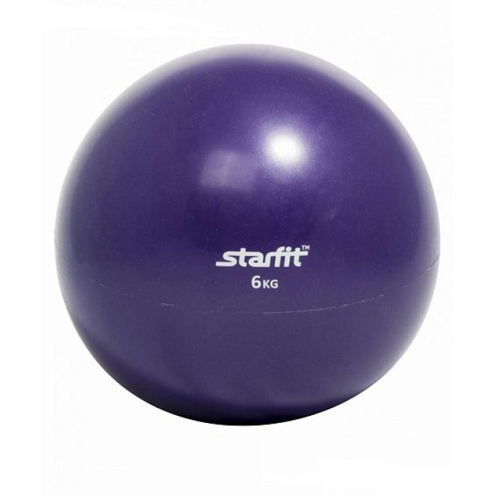 Медбол Starfit GB-703 6 кг фиолетовый Медбол Starfit GB-703 6 кг фиолетовый
