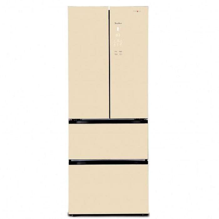 Холодильник TESLER RFD-361I CRYSTAL BEIGE