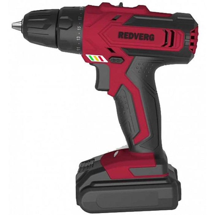 Шуруповерт аккумуляторный RedVerg RD-SD18L/2Y Шуруповерт аккумуляторный RedVerg RD-SD18L/2Y