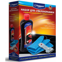 Набор для ухода за стеклокерамическими поверхностями 3 предмета TOPPERR 3411 Набор для ухода за стеклокерамическими поверхностями 3 предмета TOPPERR 3411