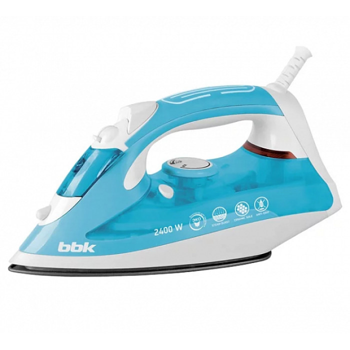 Утюг BBK ISE2400 бирюзовый Утюг BBK ISE2400 бирюзовый