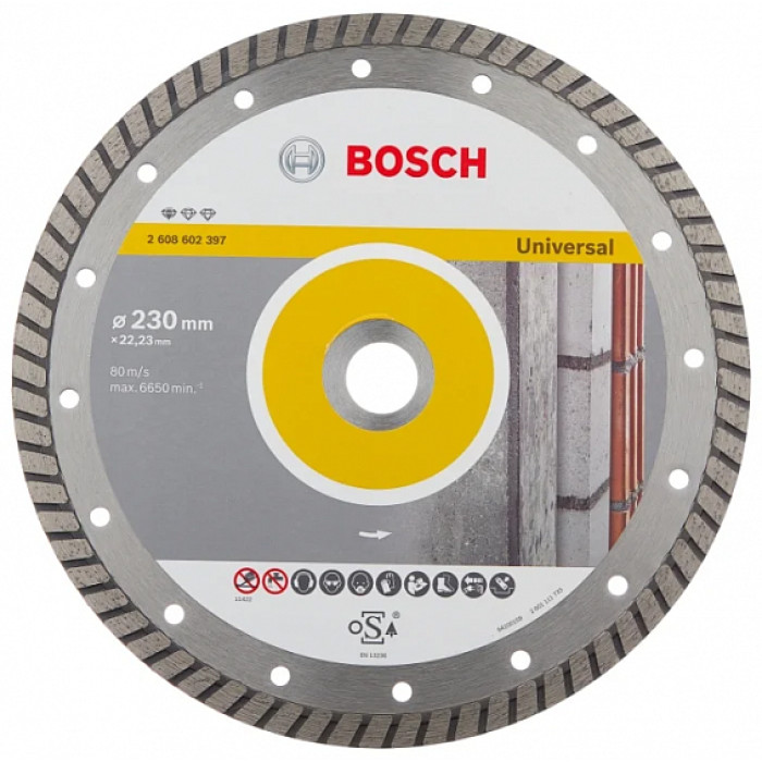 Диск алмазный BOSCH 230-22,23t Диск алмазный BOSCH 230-22,23t