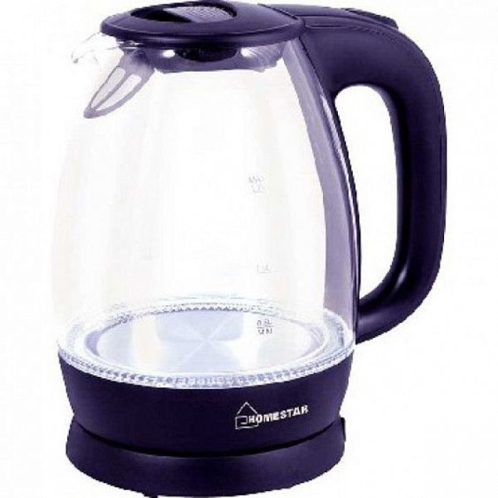 Чайник электрический HOMESTAR HS-1012 стекло фиолетовый Чайник электрический HOMESTAR HS-1012 стекло фиолетовый