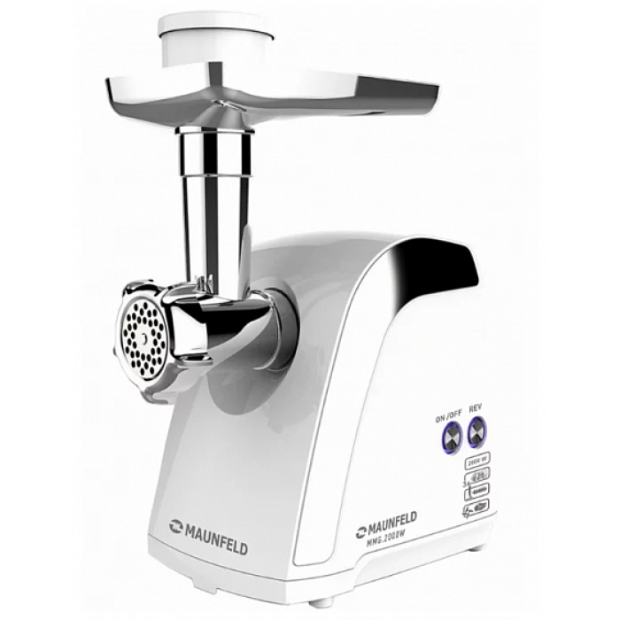 Мясорубка Maunfeld MMG2000W белый Мясорубка Maunfeld MMG2000W белый