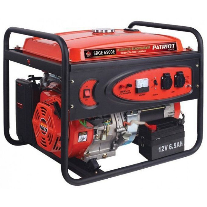 Генератор PATRIOT srge 6500 Генератор PATRIOT srge 6500