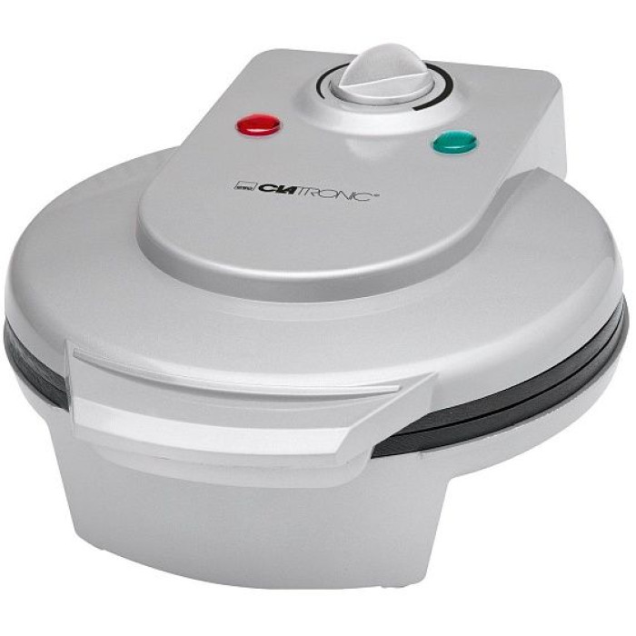 Вафельница CLATRONIC ha 3494 серебро Вафельница CLATRONIC ha 3494 серебро