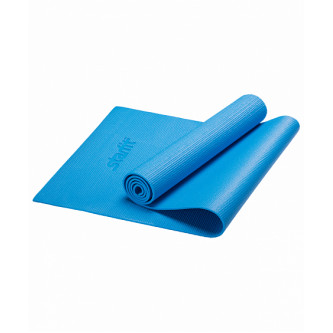 Коврик для йоги Starfit FM-101 PVC 173x61x0,8 см синий