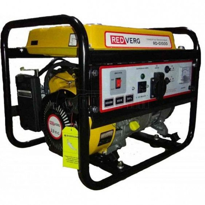Генератор бензиновый RedVerg RD-G1000 Генератор бензиновый RedVerg RD-G1000