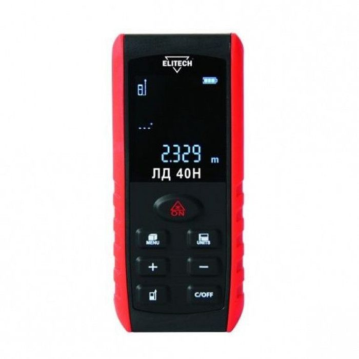Лазерный дальномер ELITECH ЛД 40Н Лазерный дальномер ELITECH ЛД 40Н