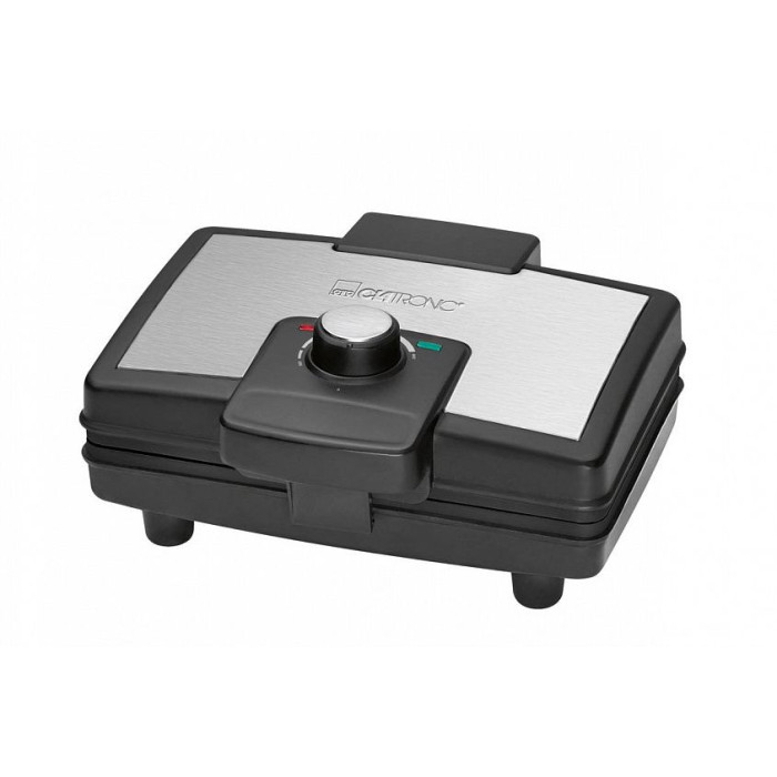 Вафельница CLATRONIC WA 3606 schwarz-inox Вафельница CLATRONIC WA 3606 schwarz-inox