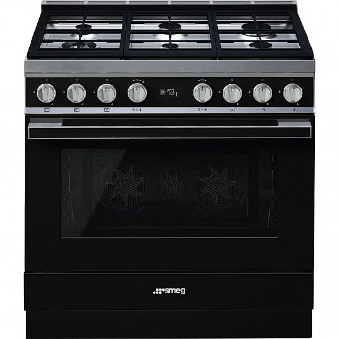 Варочный центр Smeg CPF9GPBL Варочный центр Smeg CPF9GPBL