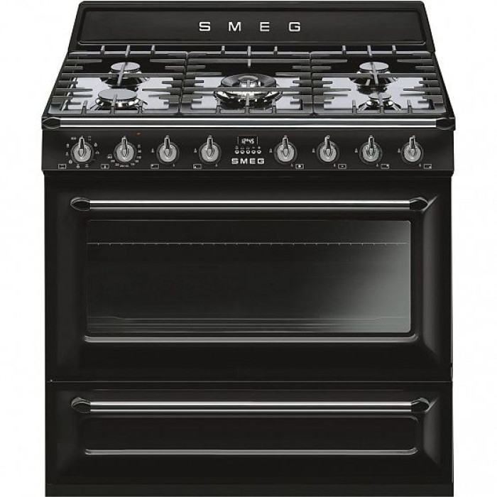 Варочный центр Smeg TR90BL9 Варочный центр Smeg TR90BL9
