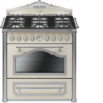 Плита газовая SMEG cc9gpx Плита газовая SMEG cc9gpx