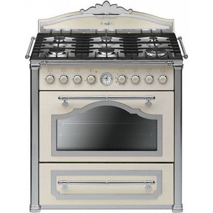 Плита газовая SMEG cc9gpx Плита газовая SMEG cc9gpx