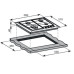 Газовая панель WEISSGAUFF HGG 641 WG Газовая панель WEISSGAUFF HGG 641 WG