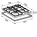 Варочная панель ZIGMUND & SHTAIN GN 23861 X Варочная панель ZIGMUND & SHTAIN GN 23861 X