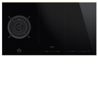 Комбинированная варочная панель Smeg PM6912WLDR Комбинированная варочная панель Smeg PM6912WLDR