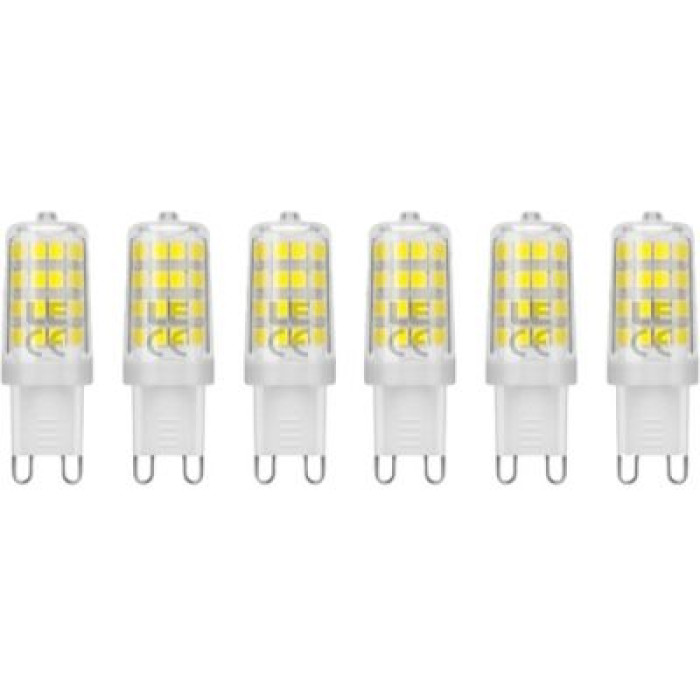 Комплект ламп FABER KIT 6 LED G9 2.5W 4000K Комплект ламп FABER KIT 6 LED G9 2.5W 4000K