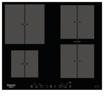 Электрическая поверхность HOTPOINT-ARISTON KIA 641 B C Электрическая поверхность HOTPOINT-ARISTON KIA 641 B C