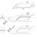 Варочная панель Whirlpool SMC 654 F BT IXL Варочная панель Whirlpool SMC 654 F BT IXL