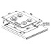 Поверхность INDESIT THP 642 W/IX/I Поверхность INDESIT THP 642 W/IX/I