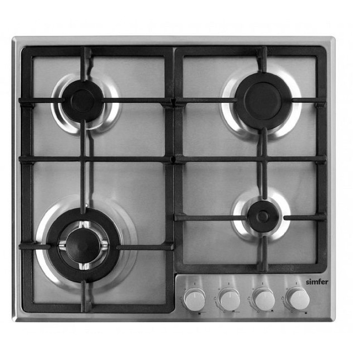 Газовая поверхность Simfer H60S41M412 Газовая поверхность Simfer H60S41M412