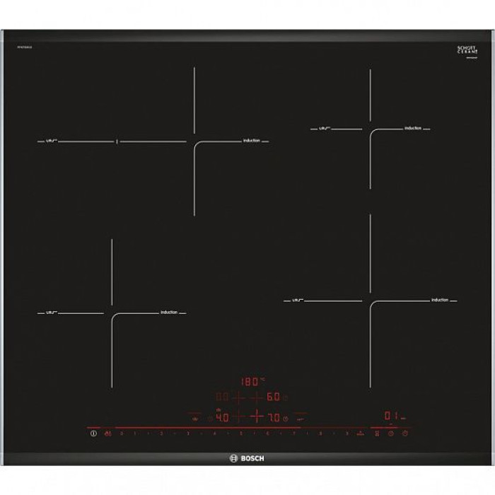 Индукционная стеклокерамич. панель Bosch PIF 675DE1E Индукционная стеклокерамич. панель Bosch PIF 675DE1E