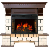 Камин ROYAL FLAME pierre luxe под dioramic 25 (темный дуб) Камин ROYAL FLAME pierre luxe под dioramic 25 (темный дуб)