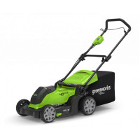 Газонокосилка аккумуляторная GREENWORKS G40LM41 без АКБ и З/У (2500007) Газонокосилка аккумуляторная GREENWORKS G40LM41 без АКБ и З/У (2500007)