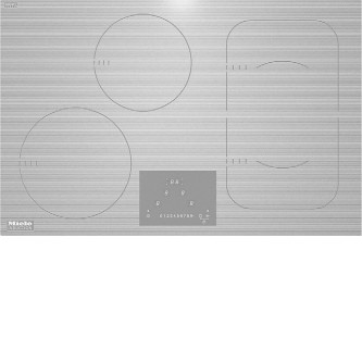 Варочная панель MIELE KM6349-1 белый встр.заподлицо