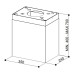 Короб FABER Thea Isola H450-590 DG MATT