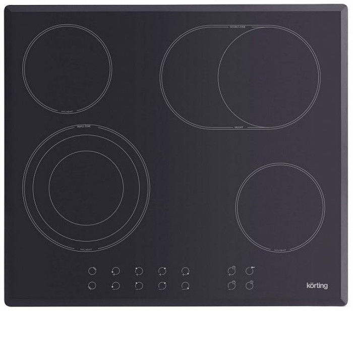 Стеклокерамическая панель KORTING HK 63051 B