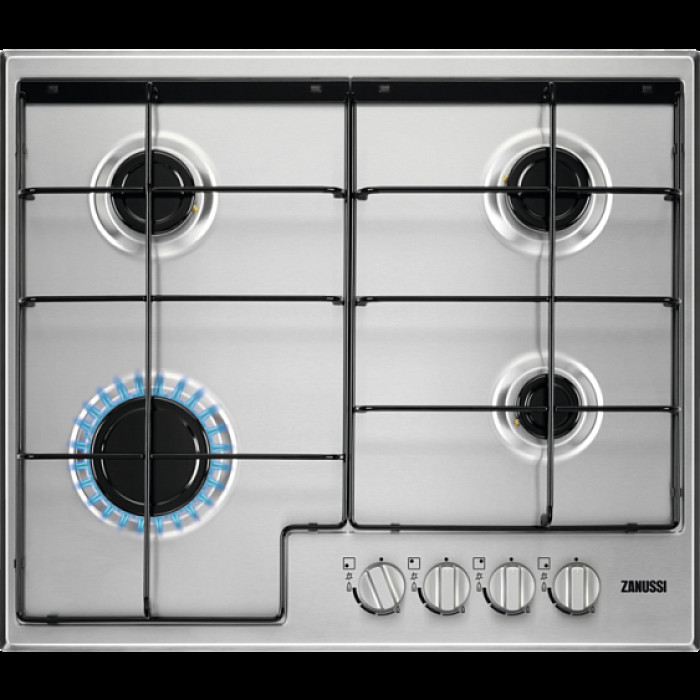Встраиваемая газовая варочная панель Zanussi GPZ 262 SS Встраиваемая газовая варочная панель Zanussi GPZ 262 SS