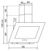 Вытяжка RAINFORD RCH-3602 White glass