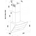 Каминная вытяжка BEKO HCA 62640 B Каминная вытяжка BEKO HCA 62640 B