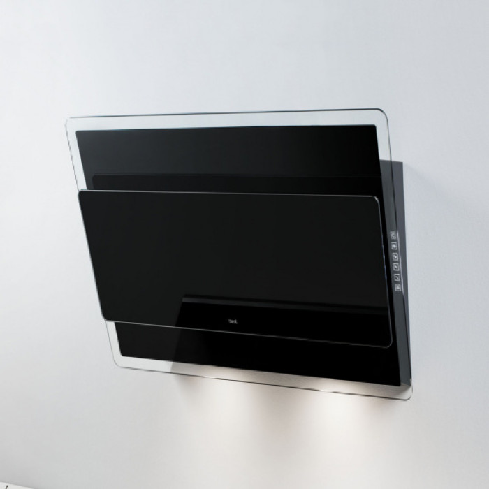 Вытяжка BEST OFFSET 550мм Черное стекло 07F63007 Вытяжка BEST OFFSET 550мм Черное стекло 07F63007