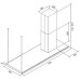 Вытяжка FALMEC lumen isola 175 ix (800) ecp