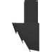 Вытяжка MAUNFELD cascada 60 black Вытяжка MAUNFELD cascada 60 black