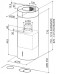 Вытяжка FABER 110.0332.308 FABER CYLINDRA IS./4 EV8 X A37