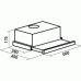 Вытяжка MBS PILEA 150 INOX Вытяжка MBS PILEA 150 INOX