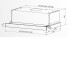 Вытяжка под шкаф DACH Stella 2 60 white glass Вытяжка под шкаф DACH Stella 2 60 white glass