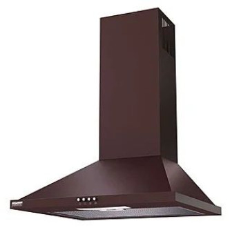 Вытяжка KRONASTEEL bella 600 brown push button