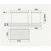 Вытяжка FALMEC Levante Isola 600 120 WH Вытяжка FALMEC Levante Isola 600 120 WH