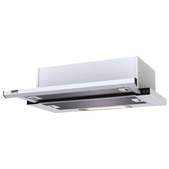 Вытяжка KRONASTEEL KAMILLA slim 600 white (2 мотора) Вытяжка KRONASTEEL KAMILLA slim 600 white (2 мотора)